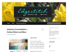 Tablet Screenshot of edgestitch.com